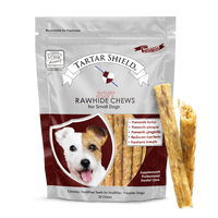 Tartar Shield® Soft Rawhide Chews for Small Dogs (30 ct)
