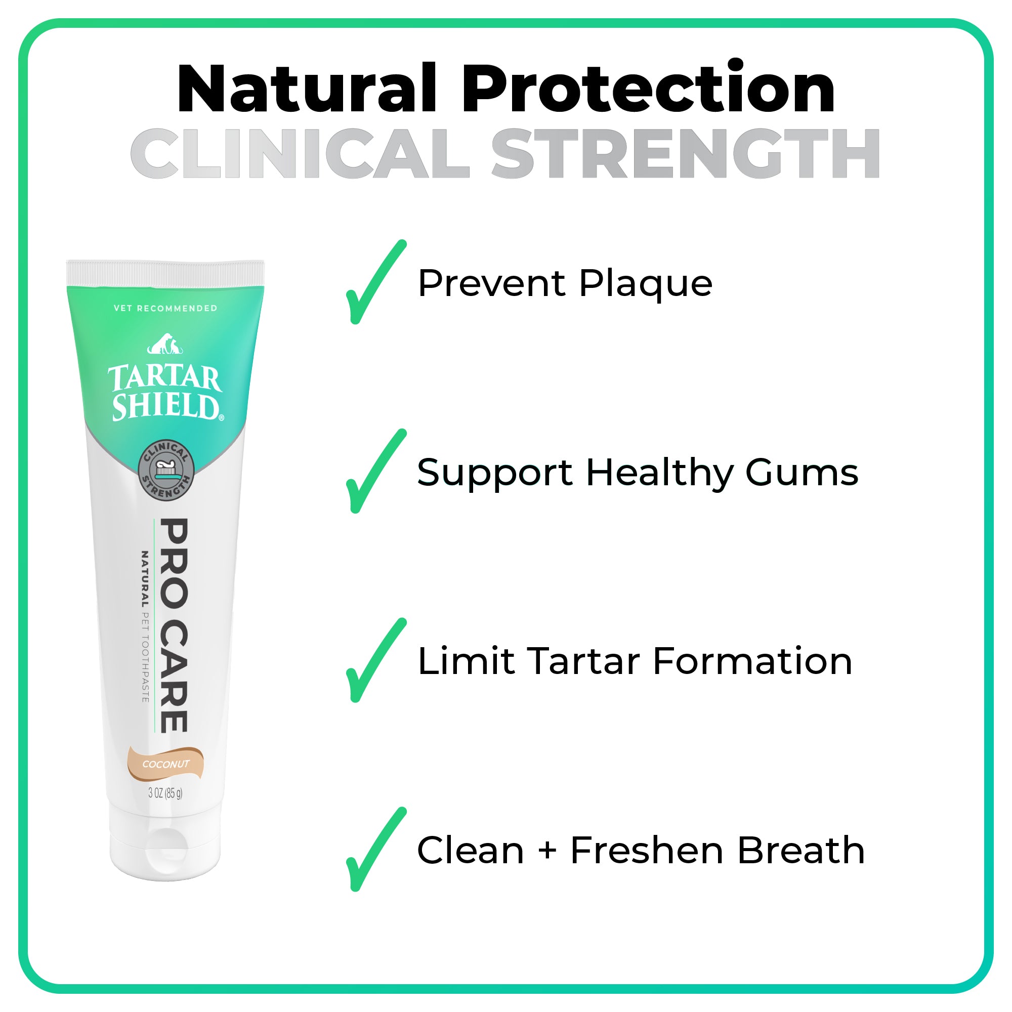 Tartar Shield® PRO CARE Toothpaste for Dogs & Cats