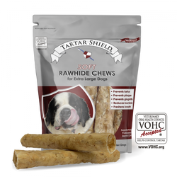 Soft Rawhide Chews for Extra Large Dogs (12 ct)