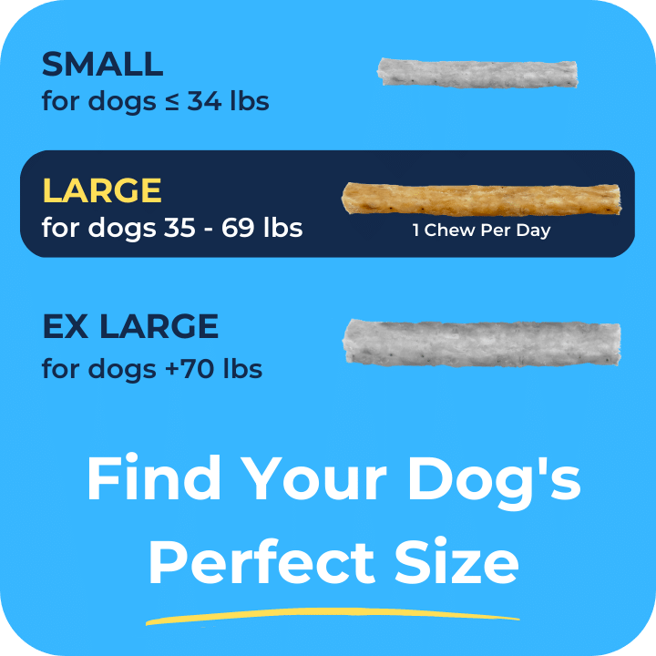 Tartar Shield® Soft Rawhide Chews for Large Dogs (24 ct)