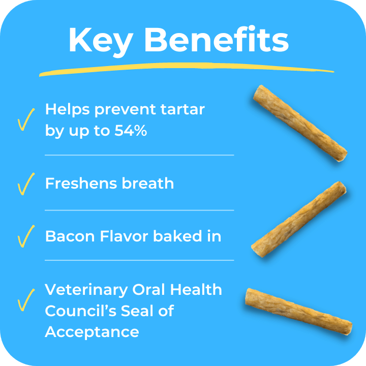 Tartar Shield® Soft Rawhide Chews for Large Dogs (8 ct)