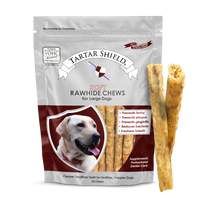 Tartar Shield® Soft Rawhide Chews for Large Dogs (24 ct)