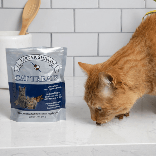 Tartar Shield® Cat Treats (4.5 oz) Daily Cat Dental Treats