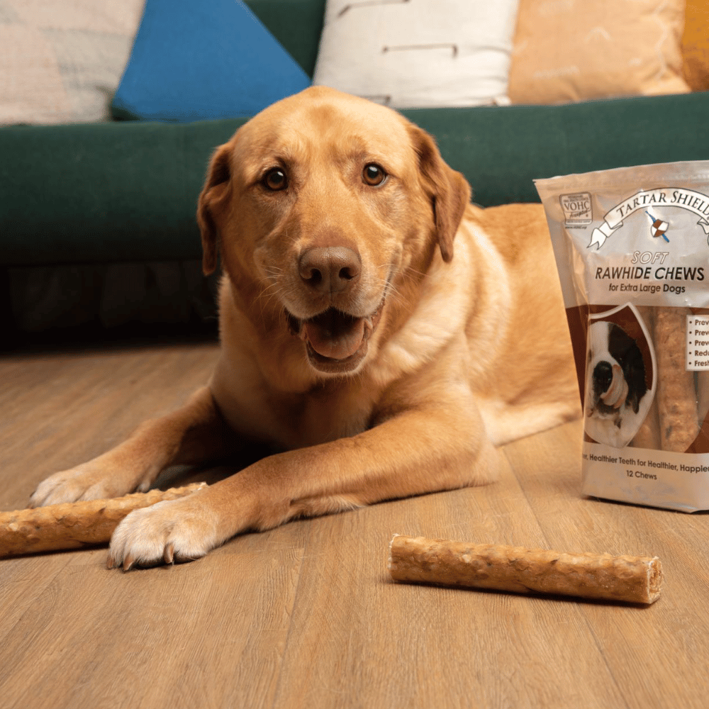 Tartar Shield® Soft Rawhide Chews for Extra Large Dogs (12 count)