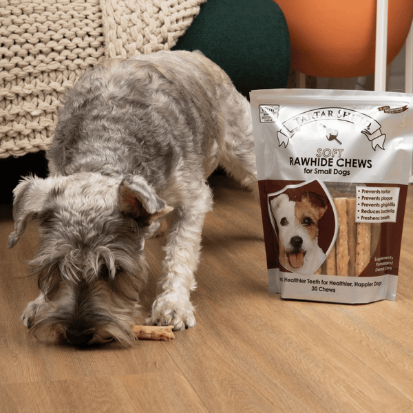 Tartar Shield® Soft Rawhide Chews for Small Dogs (30 count)