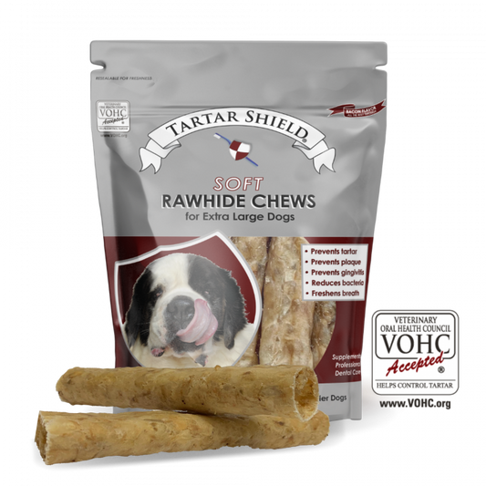 Soft Rawhide Chews for Extra Large Dogs (12 ct)