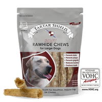 Soft Rawhide Chews for Large Dogs (24 ct)