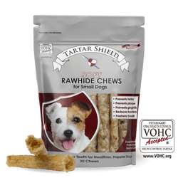 What age can top puppies have rawhide chews