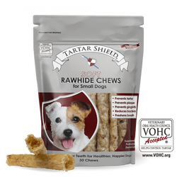 Soft Rawhide Chews for Small Dogs (30 ct)