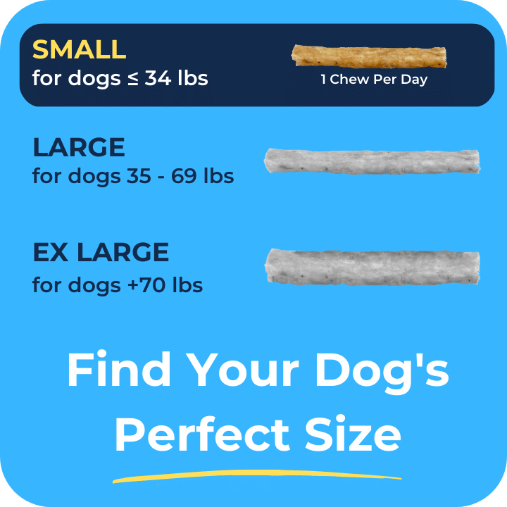 Tartar Shield Soft Rawhide Chews for Small Dogs 12 count